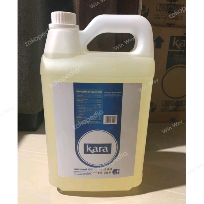 

✨Ready Stok✨ - Kara Minyak Goreng Kelapa (Coconut Oil) 5 Liter- 1.2.23