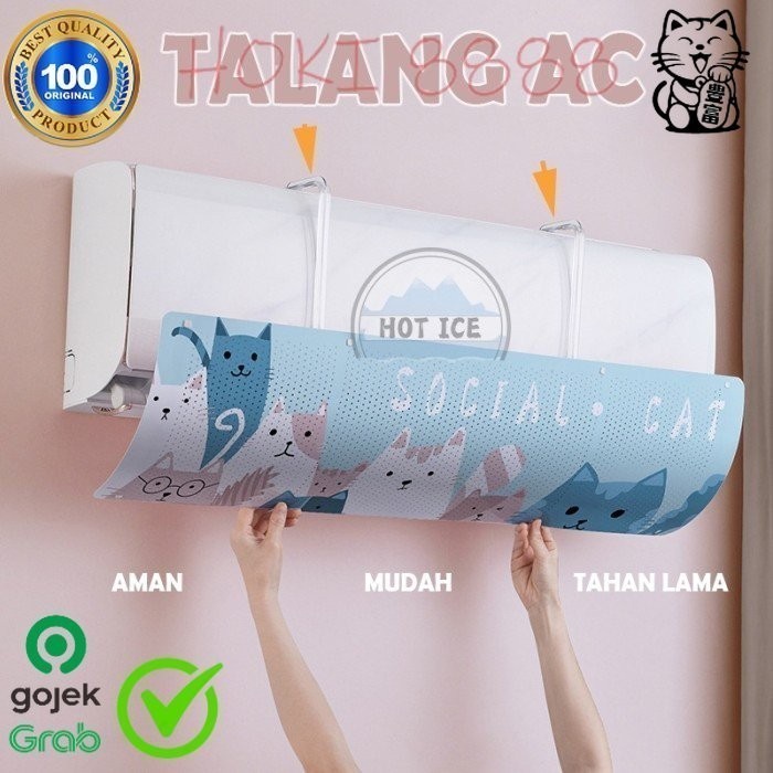 BLAST WAVES K7 / TALANG AC BUAT ARAH ANGIN AC TERSEBAR PREMIUM PREMIUM EE