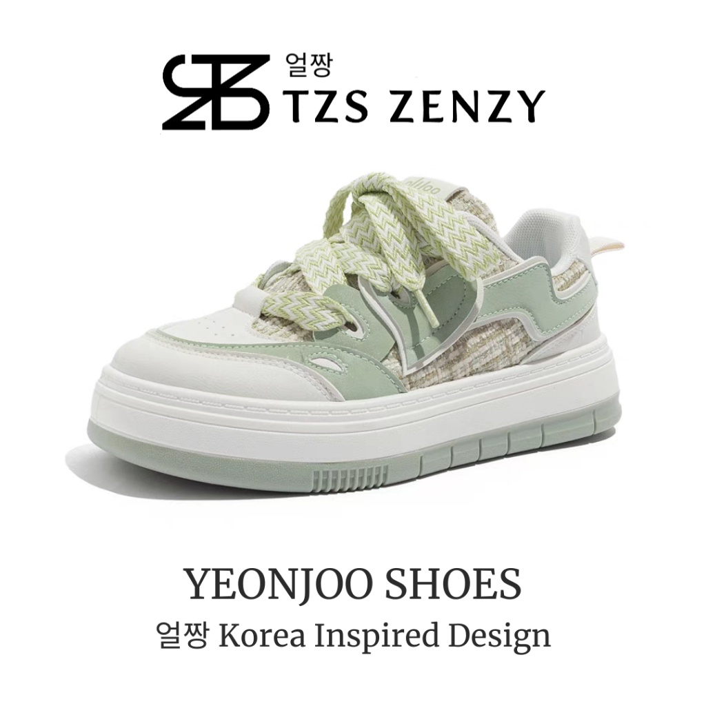 TZS Zenzy Yeonjoo Shoes - Sepatu Sneakers Wanita - Sepatu Casual - Sepatu Cewek - Sepatu Comfy