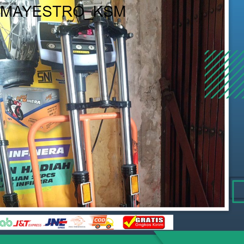 SOK DEPAN GL PRO SOK DEPAN GL PRO FORK ASSY GL PRO DEPAN