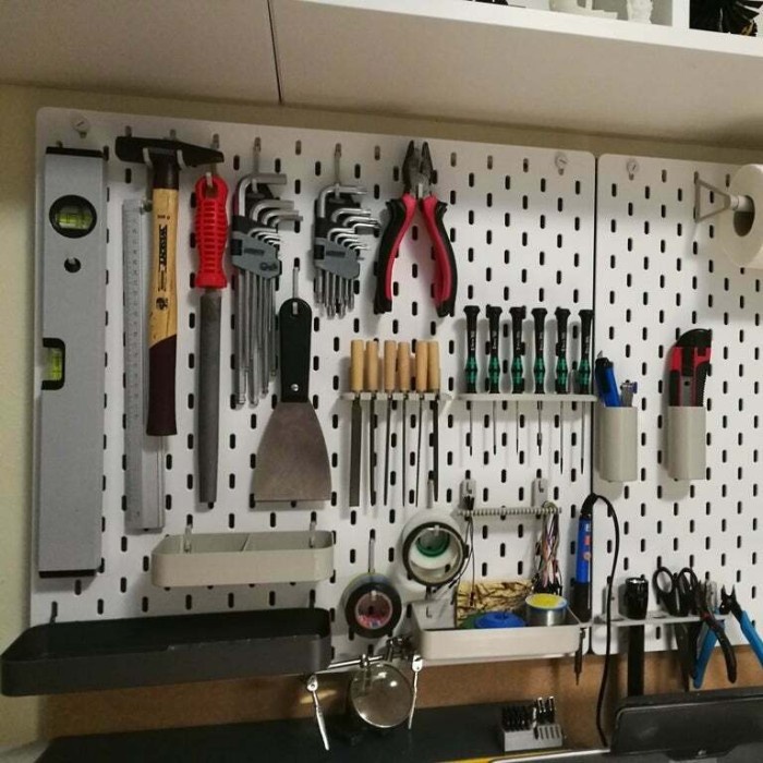 

Papan Dengan Gantungan PegBoard Motif Kayu/Putih-Rak Dinding 76x56cm - Putih 36x56