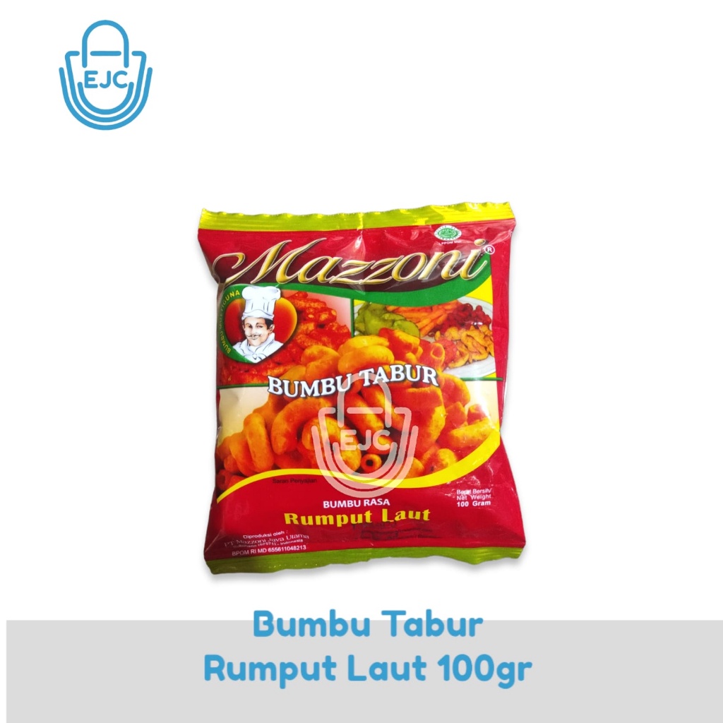 

[EJC] MAZZONI BUMBU TABUR RUMPUT LAUT 100GR / BUMBU TABUR INSTANT / BUMBU TABUR SERBAGUNA 100GR