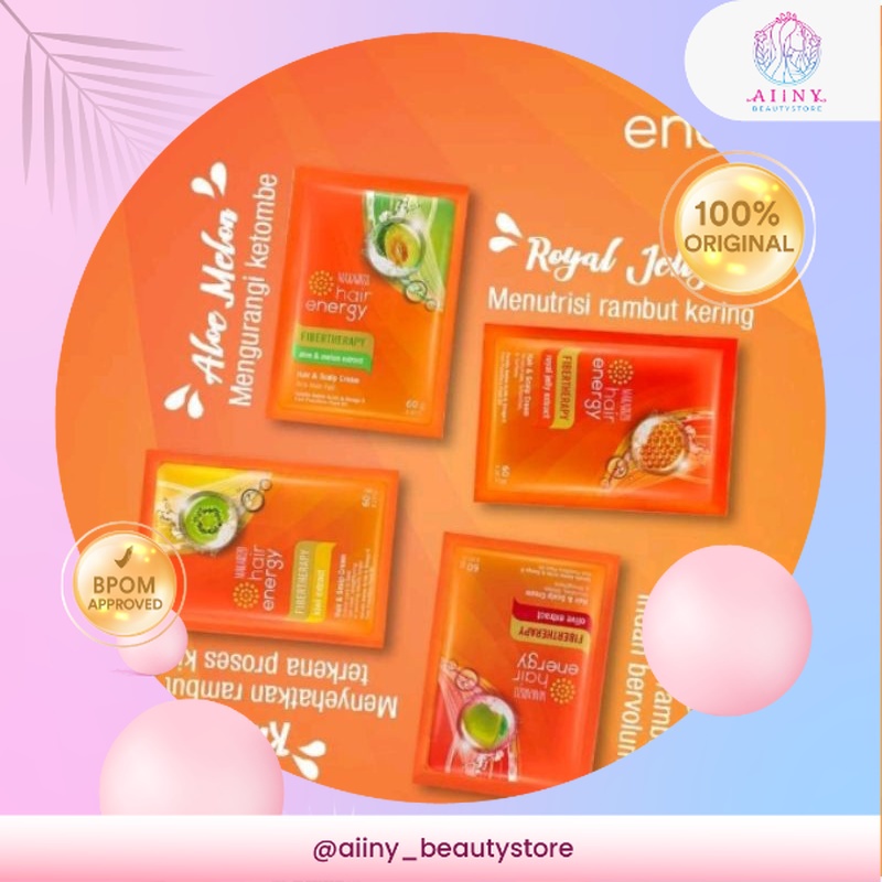 *Aiiny Beautystore*MAKARIZO Creambath. Hair & Scalp Cream Sachet