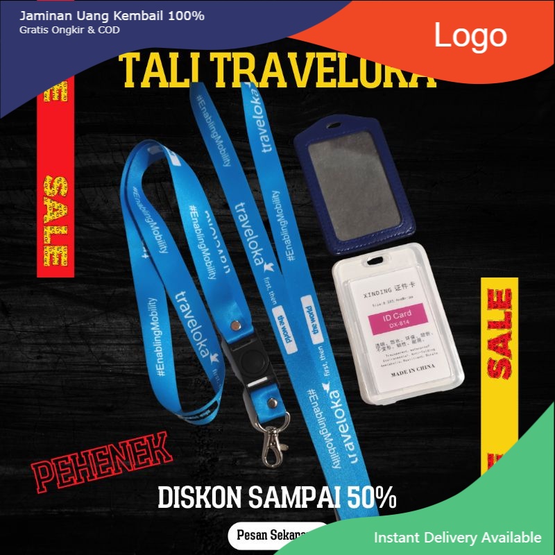 

Tali Travel/ nametag "Travel-oka" printing gantungan