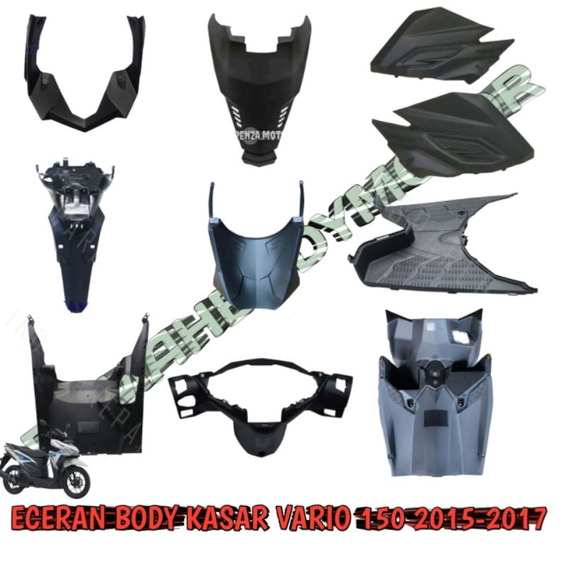 HONDA VARIO 150 LED 2015-2017 PAKETAN BODY KASAR VARIO 150 2015-2017 BERKUALITAS