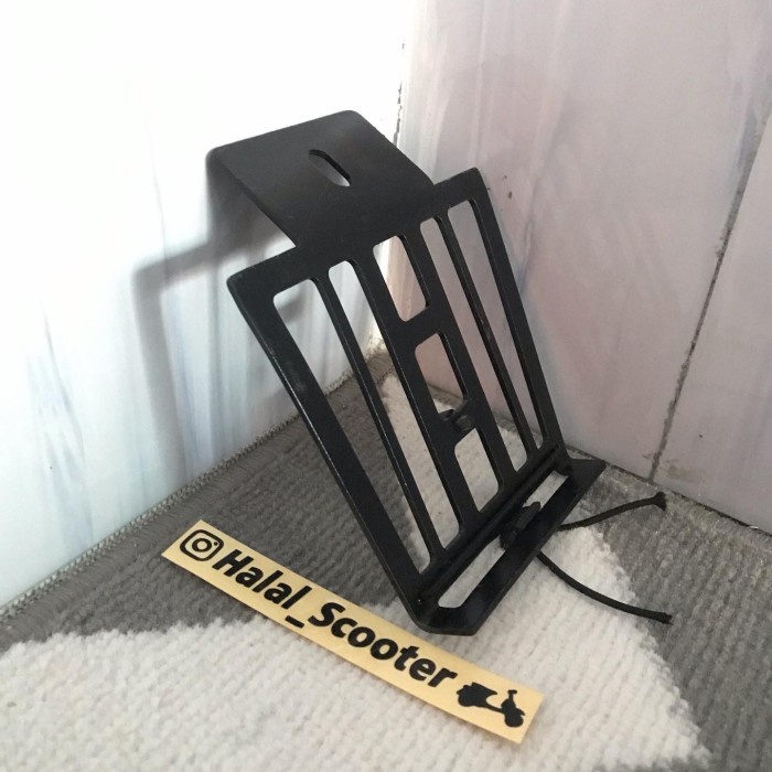SELLKUN Backrack / rak belakang mini vespa pts smallframe super sprint - Hitam