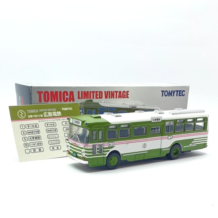 TERBARU TOMICA LIMITED VINTAGE LV-23D HINO RB10 TYPE BUS (RARE)