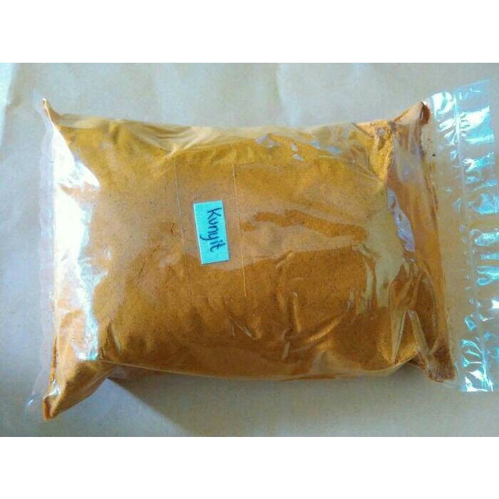 

kunyit kuning/kunir kuning bubuk 1000 gr 100% ASLI