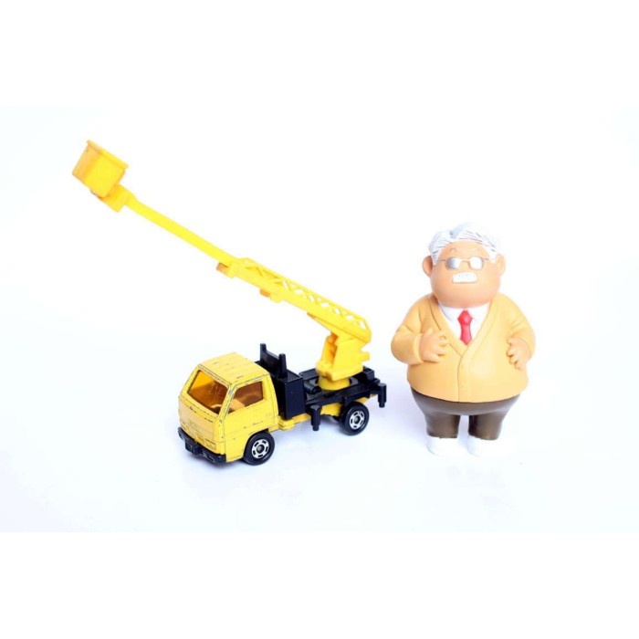 Tomica - Diecast Miniatur Alat Berat Isuzu Elf Skymaster - Japan