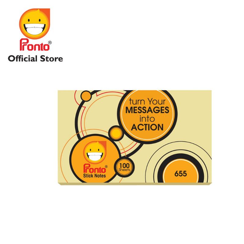 

Memo stick / Stick Note / Kertas Memo Pronto 655 /(1pad)