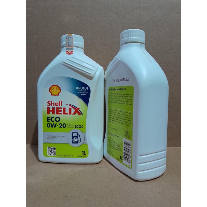 Oli Shell Helix Eco 0W-20 1 Liter LCGC