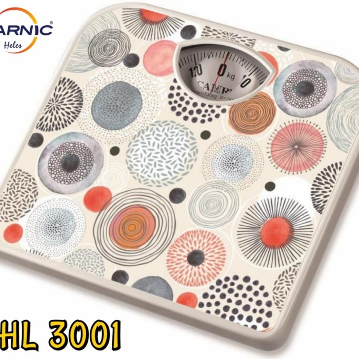 Timbangan Badan Harnic Harnic HL-3001 - Manual HL3001 ORI