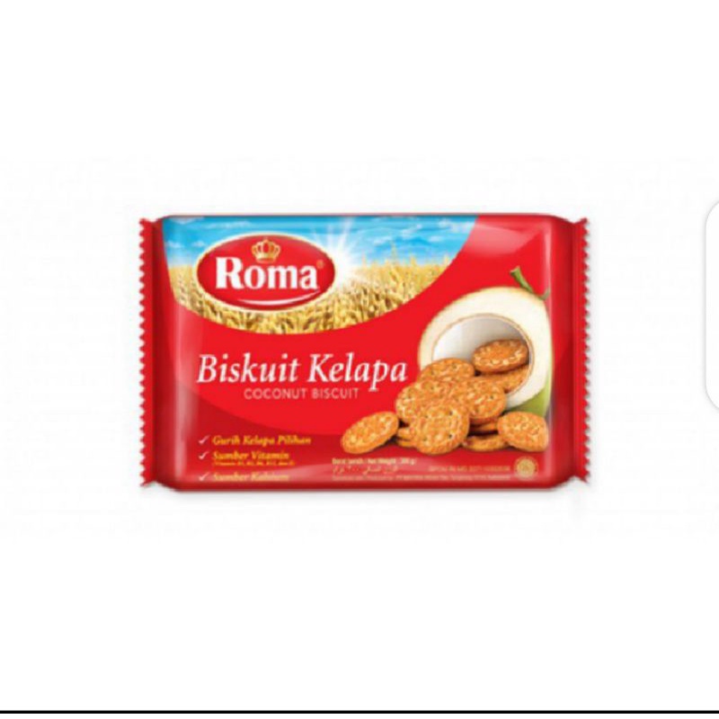 

Roma kelapa biskuit