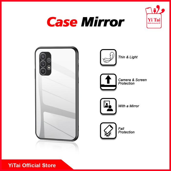 YI TAI - YC44 Case Mirror Oppo A17 A17K A31 A52 A92 A53 A33 A54 4G