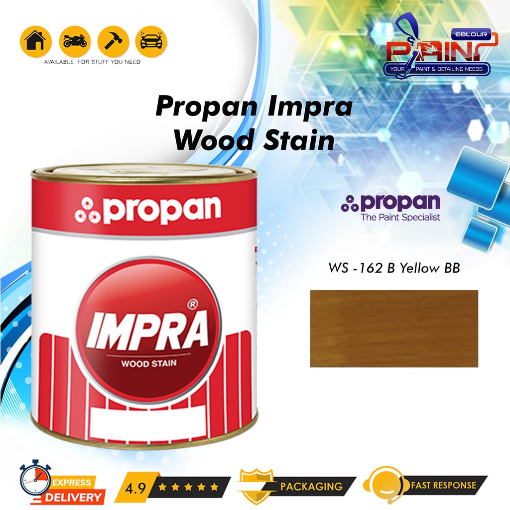IMPRA WOOD STAIN WS 162 B - YELLOW BB 1 Liter