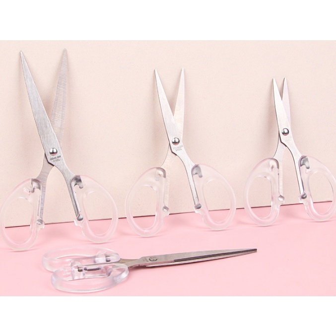COD - H5920 Gunting Transparan Bening Multifungsi / Gunting Transparan / Gunting Kertas Transparan Pemotong Kertas Scrapbooking