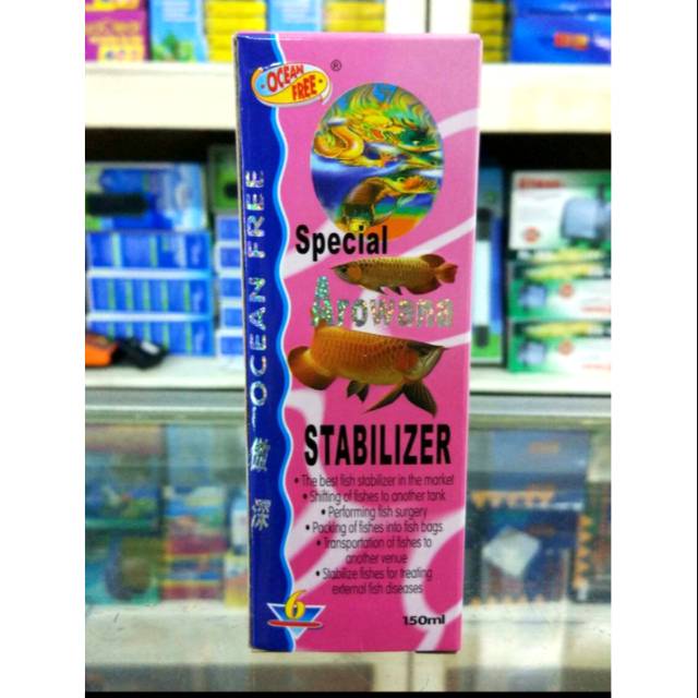 Ocean Free Arowana Stabilizer / Obat Bius ikan
