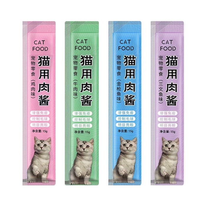 snack kucing cat strip cemilan kucing pelengkap cat food camilan