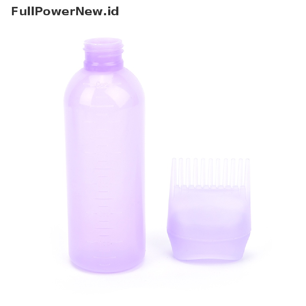 Power 120ML Botol Pewarna Rambut Aplikator Sisir Dispensing Pewarna Rambut Salon Mewarnai ID