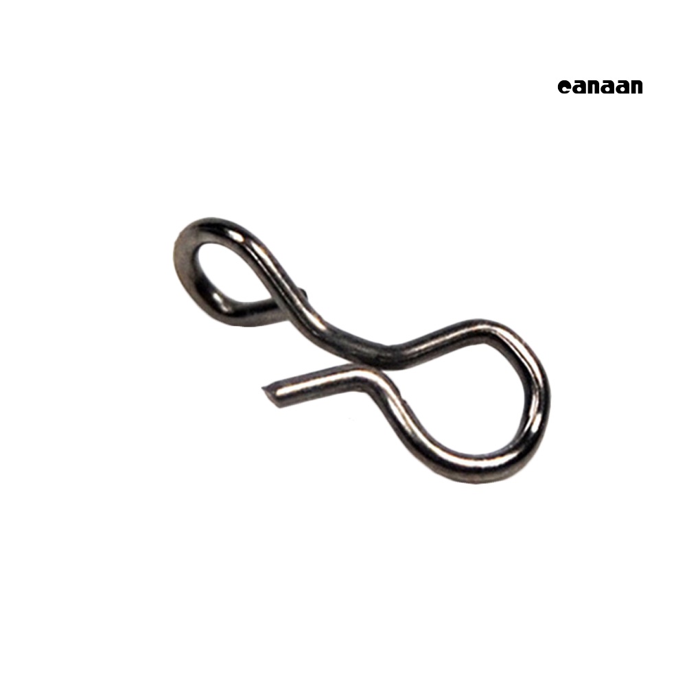 Cnn-50pcs Pin Umpan Lalat Konektor Link Ring Fish Gear Hook Lure Aksesoris Outdoor