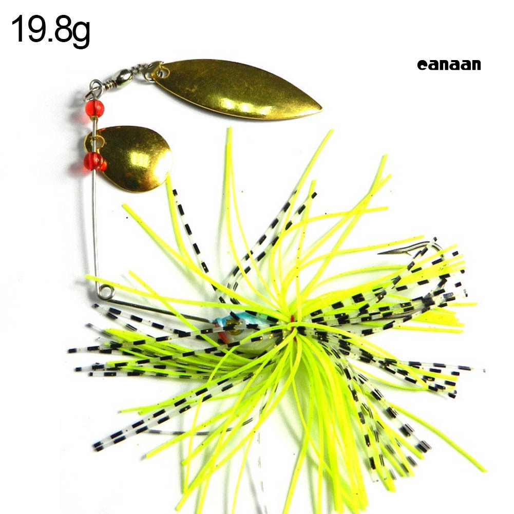 Cnn-willow Blade Spinner Umpan Buzzbait Umpan Pancing Bass Tackle Hook Crankbait