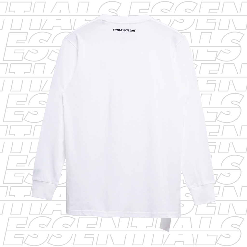 KAOS LENGAN PANJANG FRIDAY KILLER | PICK WHITE LS