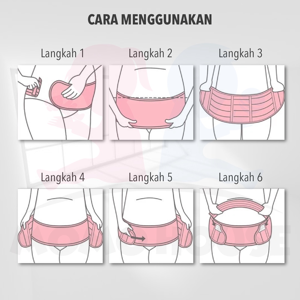 MOMO HOUSE korset penyangga perut hamil maternity support belt korset ibu hamil pregnancy protector belt penyangga perut ibu hamil