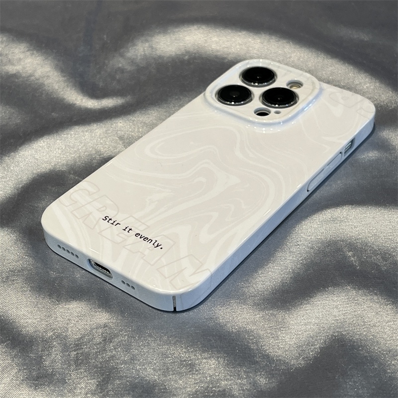 IPHONE Casing Ponsel Seni Film Mewah Untuk Iphone14Plus13 12 11 Pro max XS max XR X Shockproof Acrylic Phone Cover Casing