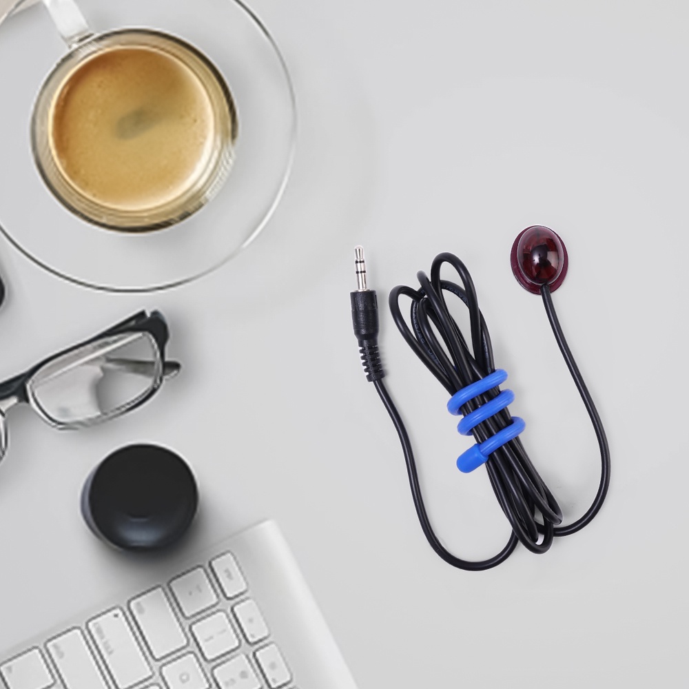 High-quality Cable Line Management Tools/Holder Kawat Kabel Non-slip/Organizer Kabel Kabel Silikon Multifungsi/Data Headphone Tali Penggulung Kabel