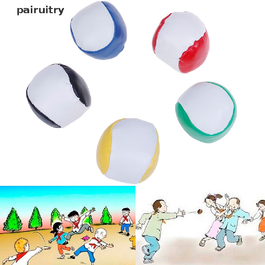 Prt 1Pc Juggling ball classic bean bag juggle Olahraga Luar Ruangan Hadiah Mainan Anak PRT