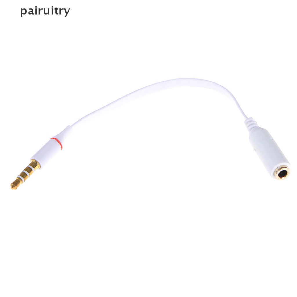 Prt 3.5mm Male to female Kabel Ekstensi headset audio jack extender adapter cord PRT