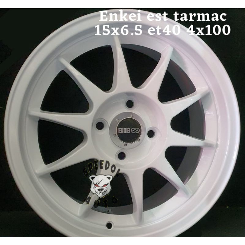 Velg enkei tarmac estarmac r15 velg mobil enkei tarmac ring 15 lokal