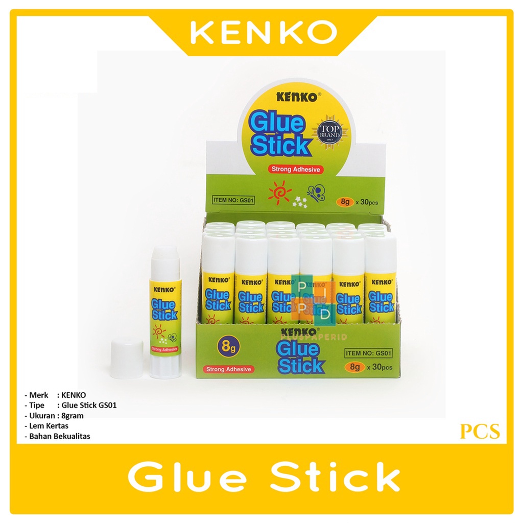 

KENKO - Glue Stick Lem Kertas 8gr - Pcs
