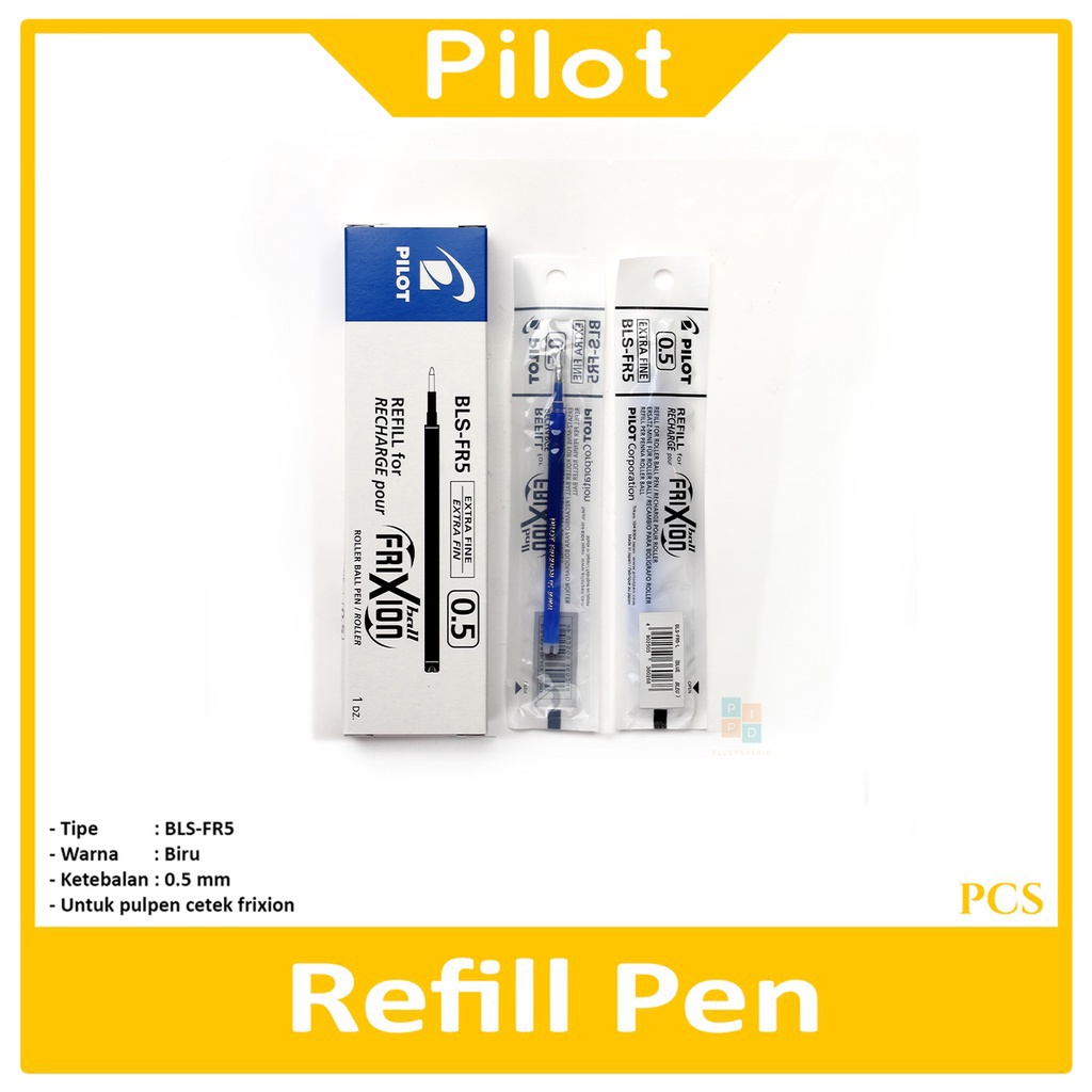 

FRIXION - isi Ulang Pulpen 0,5mm Biru - Pcs