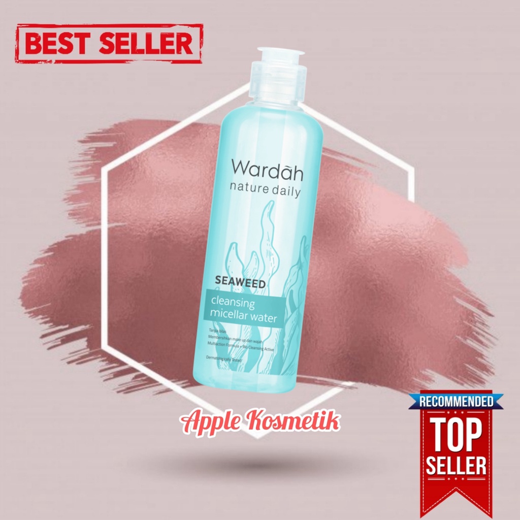 WARDAH Nature Daily Seaweed Cleansing Micellar Water 240ml - Apple_Kosmetik