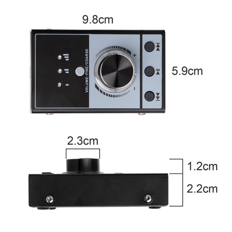 Zzz Knob Kontrol Volume Telepon Komputer Metal Kokoh USB Volume Remote Controller