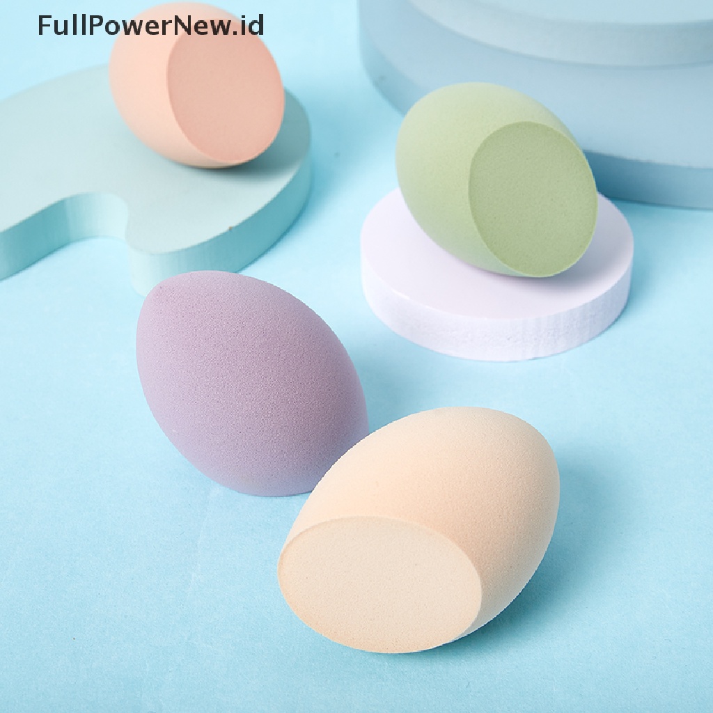 Power 1pc Spons Makeup Elastis Lembut Kosmetik Bedak Concealer Blender Puff Foundation ID