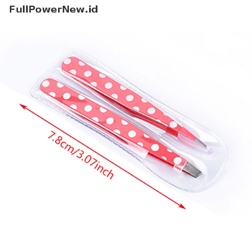 Power 2Pcs/Set Penjepit Alis Pencukur Bulu Mata Klip Alis Alat Makeup Kecantikan ID