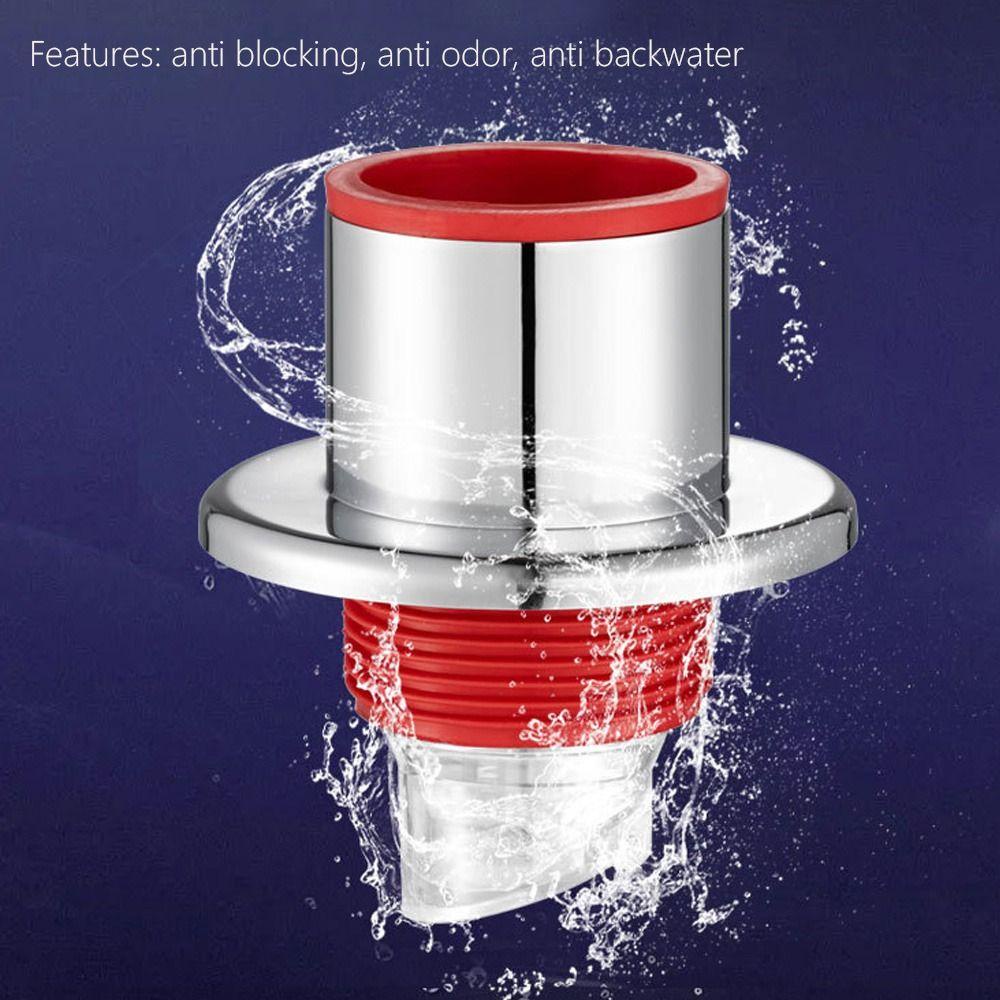 Nanas Floor Drain Dapur Berguna One Way Valve Sewer Shower Drainer Seal Colokan Pipa Air