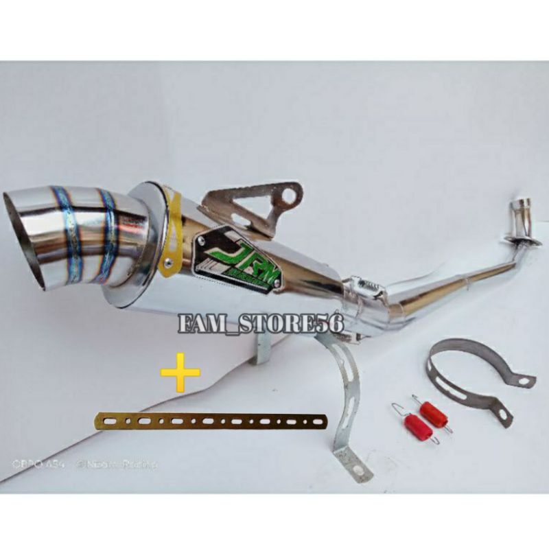 KNALPOT RACING JRM MOTOR Supra xSupra xxSupra fitSupra fit newSupra 125Supra 110Karisma xKarisma 128