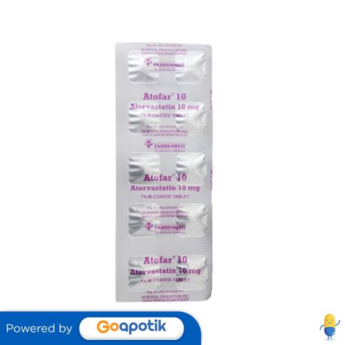 ATOFAR 10 MG STRIP 10 TABLET