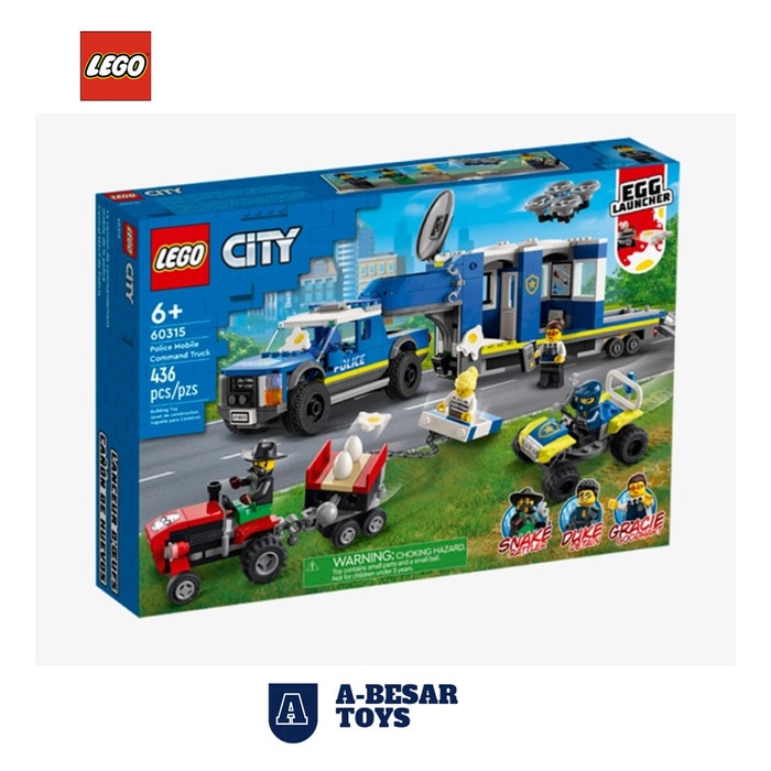 LEGO City 60315 Police Mobile Command Truck
