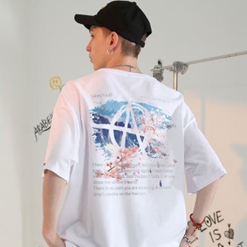 2023 SAKURA SECOND GENERATION SNOW MOUNTAIN SHORT-SLEEVED T-SHIRT