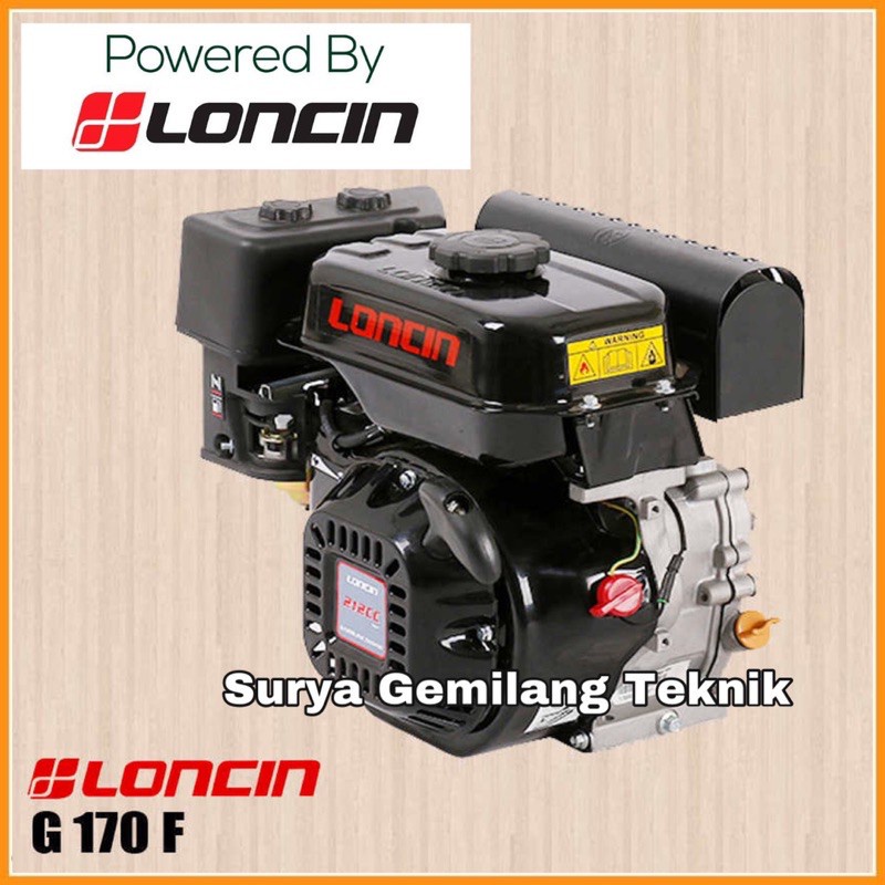 Mesin Serbaguna Loncin LC 170 F 7 HP Mesin Penggerak Bensin