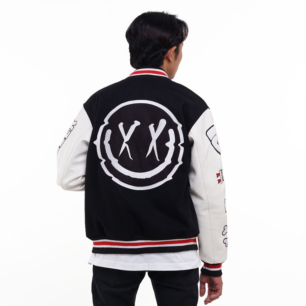 JACKET VARSITY FRIDAY KILLER | DIPPY 13 BLACK