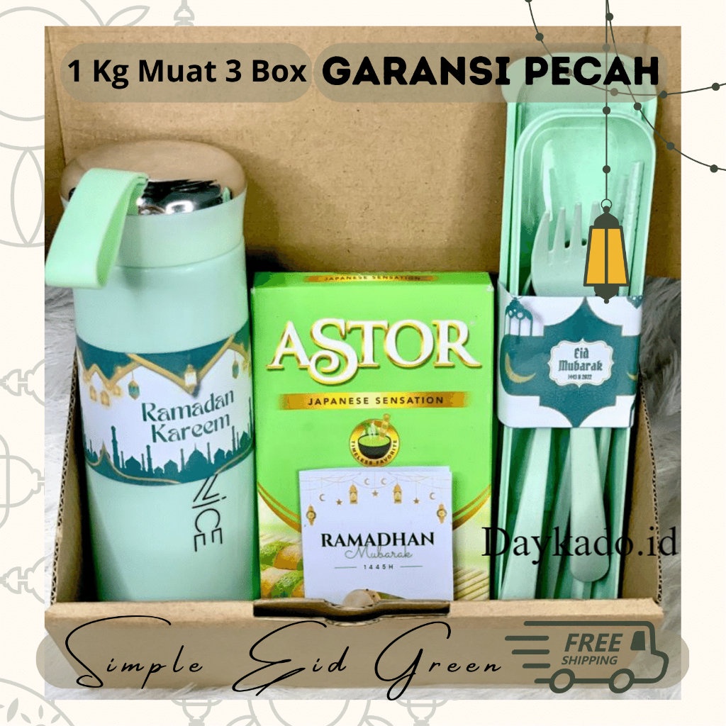 

(READY NIH) Hampers Lebaran / Parcel Lebaran Idul Fitri Gift box hadiah kado murah terjangkau eid mubarak Daykado