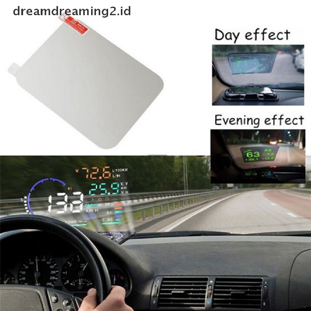 (hot) Hud Tembus Head Up Display Film Adsorpsi Layar Proyeksi Reflektif//