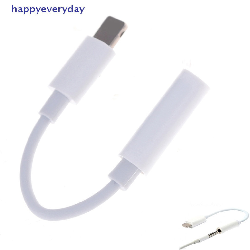 [happy] Kabel Konektor Adapter Konverter Headphone Earphone Jack Audio Untuk iPhone [ID]