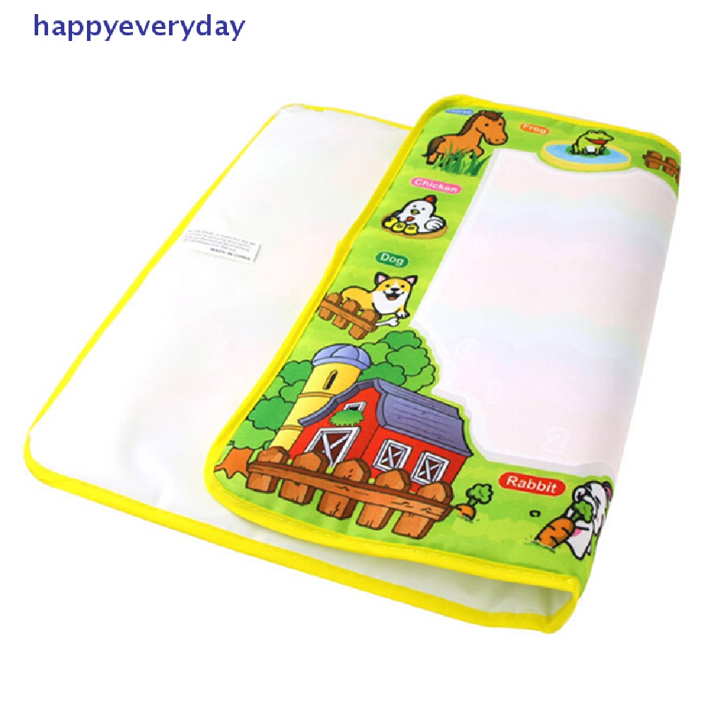 [happy] Alas Gambar Air Dengan 2draw pen Alas Bermain Gambar Air Ajaib Anak50 * 36cm [ID]