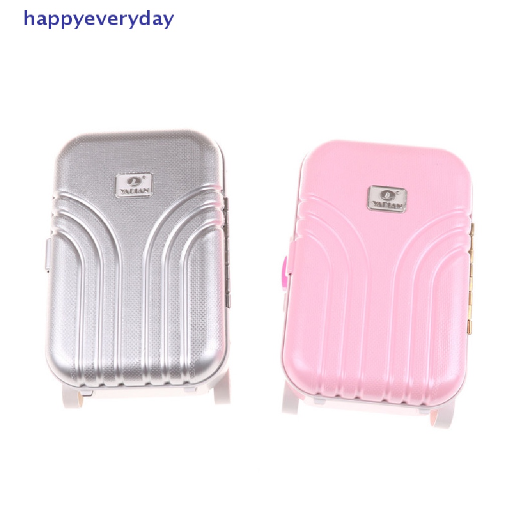 [happy] Travel Set Suitcase Koper Untuk Hadiah American Doll 18inch (Hanya Koper) [ID]